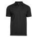 Tee Jays Pánske polo tričko TJ1404 Black