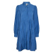 Y.A.S Košeľové šaty 'PALA'  modrá