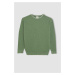 DEFACTO Boy's Crew Neck Knitwear Sweater