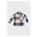 DEFACTO Baby Boy Flannel Long Sleeve Pocket Plaid Shirt