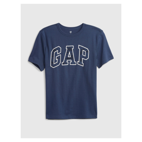 Tmavomodré chlapčenské tričko Gap