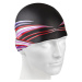 Plavecká čiapka mad wave swim cap wave čierna