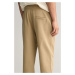 TEPLÁKY GANT LOGO SCRIPT JERSEY PANTS DRIED KHAKI