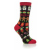 Dám. vianočné ponožky Heat Holders Farba: Bielo - Červená