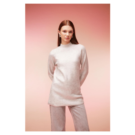 DEFACTO Regular Fit Half Turtleneck Sweater Tunic