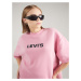 LEVI'S ® Tričko 'Graphic Louise SS Crew'  staroružová / čierna