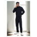 33328 Dewberry Mens Tracksuit Set-NAVY