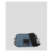 Crossbody Karl Lagerfeld Jeans Box Logo Camera Bag Blue Marble