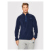 Reebok Fleecová mikina Outerwear GR8963 Tmavomodrá Slim Fit