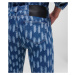 Džínsy Karl Lagerfeld Monogram Gf Denim Pants Modrá