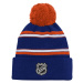 Edmonton Oilers detská zimná čiapka Jacquard Cuffed Knit With Pom