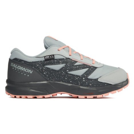 Salomon Trekingová obuv Outway Climasalomon™ Waterproof L47282900 Sivá