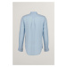 KOŠEĽA GANT REG COTTON LINEN TEXTURE SHIRT FRESH BLUE