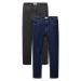 Termo voľné džínsy, Regular Fit, rovné (2 ks v balení)