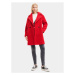 Desigual Prechodný kabát 23WWEW21 Červená Comfort Fit
