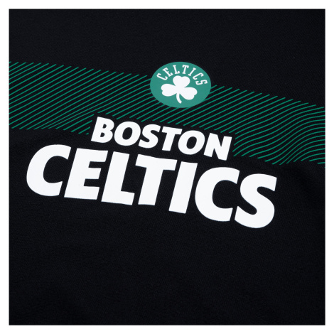 Pánske spodné tričko NBA Celtics s dlhým rukávom čierne TARMAK
