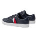 Tommy Hilfiger Sneakersy Corporate Tommy Cupsole FW0FW06605 Tmavomodrá