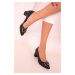 Soho Black Women's Classic Heeled Shoes 18438