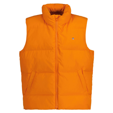 VESTA GANT SHIELD PUFFER VEST VIVID ORANGE