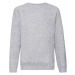 Gray children's sweatshirt Raglan Sweat Fruit of the Loom