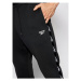 Reebok Teplákové nohavice Essentials Tape GQ4215 Čierna Regular Fit