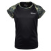 Fitforce MOOGLY Dievčenské fitness tričko, čierna, veľkosť