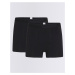 Knowledge Cotton 2-Pack Underwear 1300 Black Jet