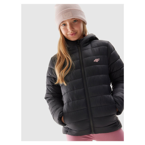 Girls' winter jacket 4F