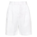 Tommy Hilfiger Krátke nohavice - LINEN TENCEL SHORT biele