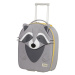 Samsonite Dětský cestovní kufr Happy Sammies Eco Upright Raccoon Remy 23 l - šedá