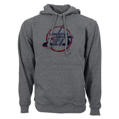 Winnipeg Jets pánska mikina s kapucňou Retro Hood Level