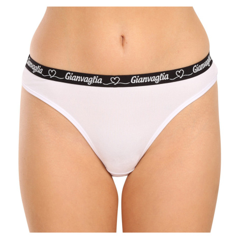 Women's thongs Gianvaglia white