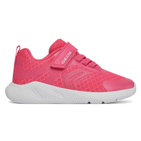 Geox Sneakersy J Sprintye Girl J45FWA 01450 C8002 S Ružová