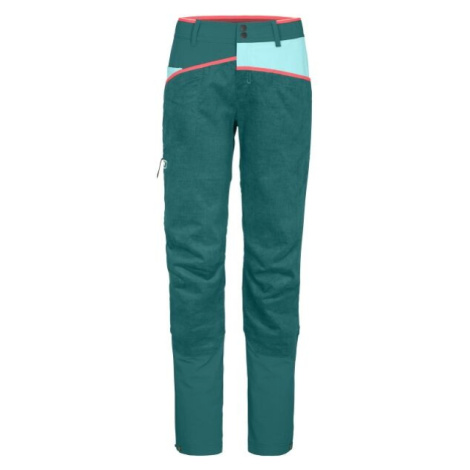 ORTOVOX CASALE PANTS W Dámske lezecké nohavice, tmavo zelená, veľkosť