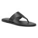 Calvin Klein Žabky Almond Flat Tp Slide Hf HW0HW01159 Čierna