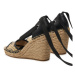 Guess Espadrilky Diandra FLGDIR ELE04 Čierna