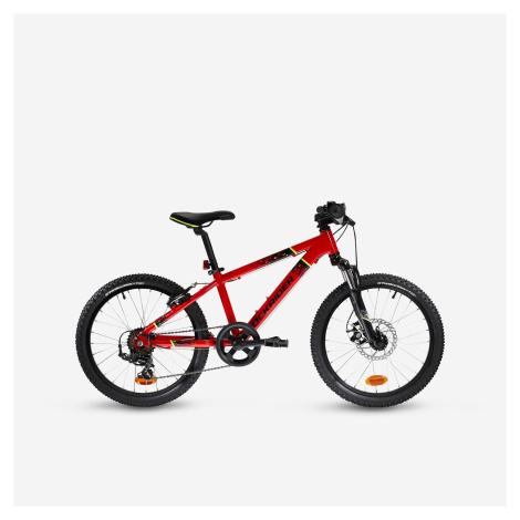 Detský horský bicykel ST 900 20" 6-9 rokov červený ROCKRIDER