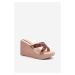 Dámske papuče Ipanema High Fashion Slide Fem Beige 41/42