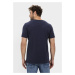 Tričko Camel Active T-Shirt 1/2 Arm Night Blue