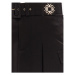 Rinascimento Mini sukňa CFC0112717003 Čierna Regular Fit