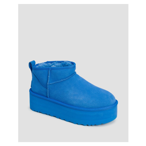 Dámske Topánky Ugg Classic Ultra Mini Platform Modré