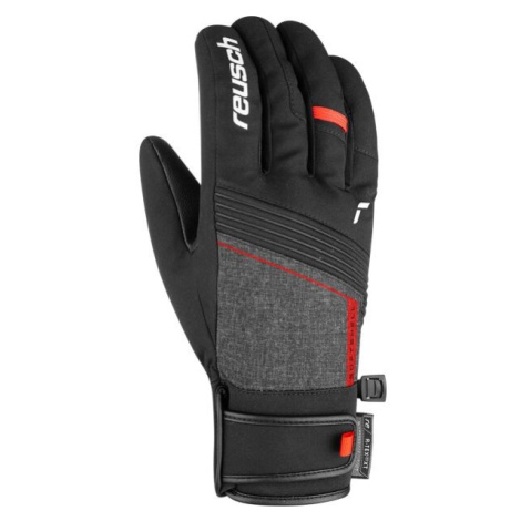 Reusch LUCA R-TEX XT Lyžiarske rukavice, čierna, veľkosť