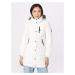 Superdry Zimný kabát  biela