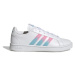 Dámska rekreačná obuv ADIDAS Grand Court Base Beyond cloud white bliss pink bliss blue