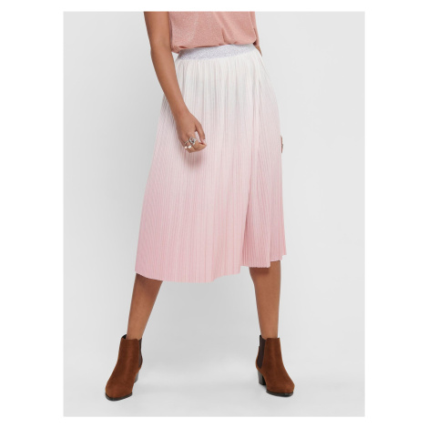 Ružová plisovaná sukňa ONLY Dippy - pre ženy