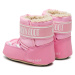 Juniorské vysoké zimné topánky MOON BOOT MB CRIB NYLON JR-J004 LIGHT PINK