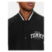 Tommy Jeans Prechodná bunda Tjm Wool Varsity Bomber DM0DM17884 Čierna Regular Fit