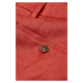 NOHAVICE GANT SLIM COT/LINEN SUIT PANTS IRON RED