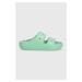 Papuče Crocs Classic Cozzy Sandal tyrkysová farba