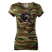 Dámské tričko s potlačou Novofundlandský pes - tričko pre milovníkov psov
